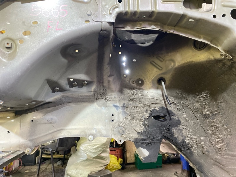 Лонжерон передний левый Toyota Premio ZRT265 2ZRFE 5665 53702-20
