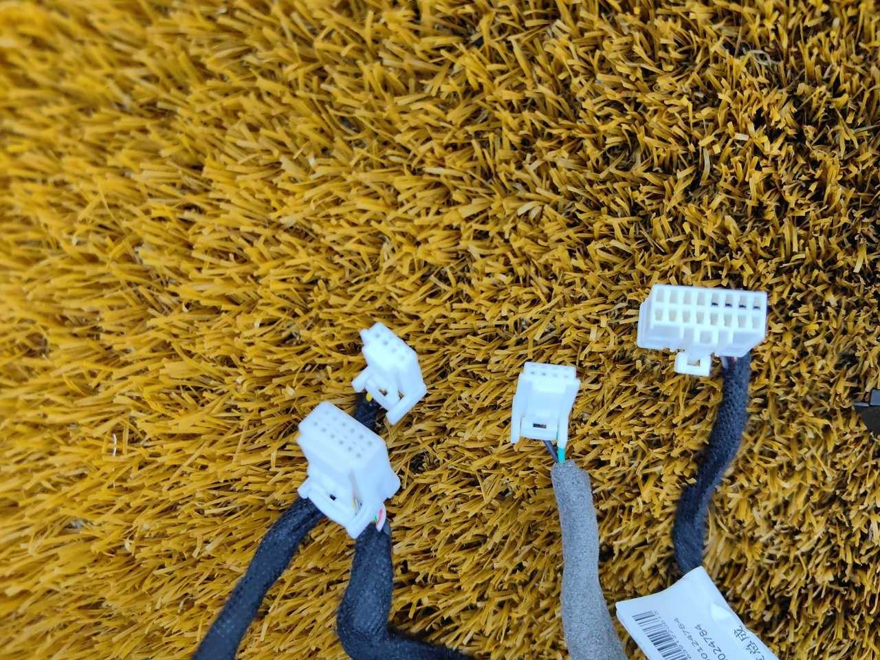 Проводка центральной консоли