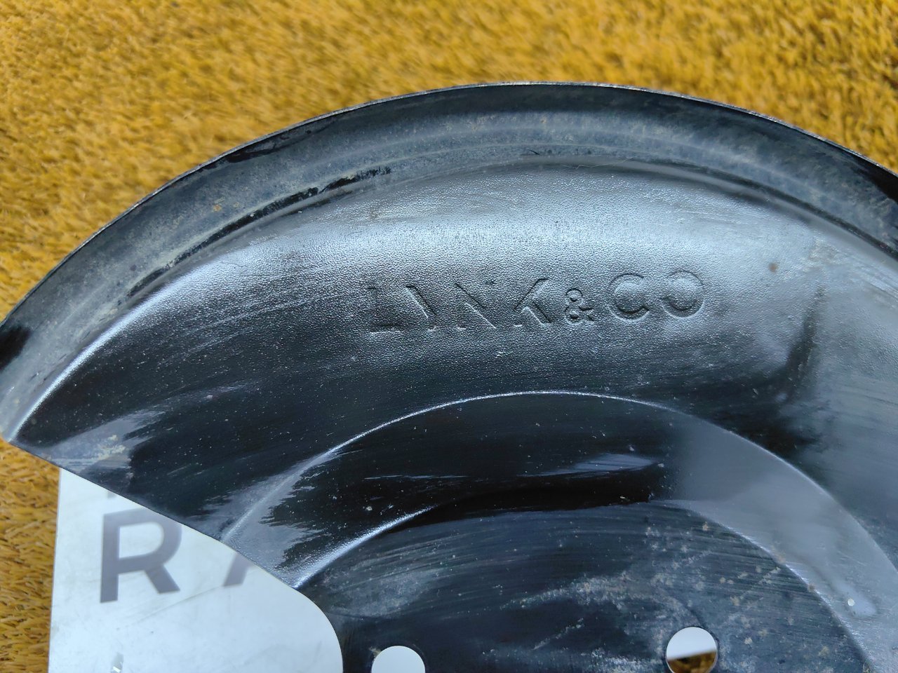 Пыльник тормозного диска