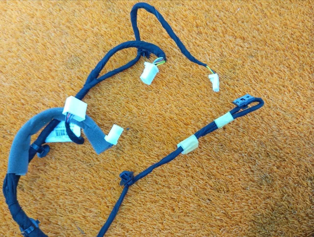 Проводка центральной консоли