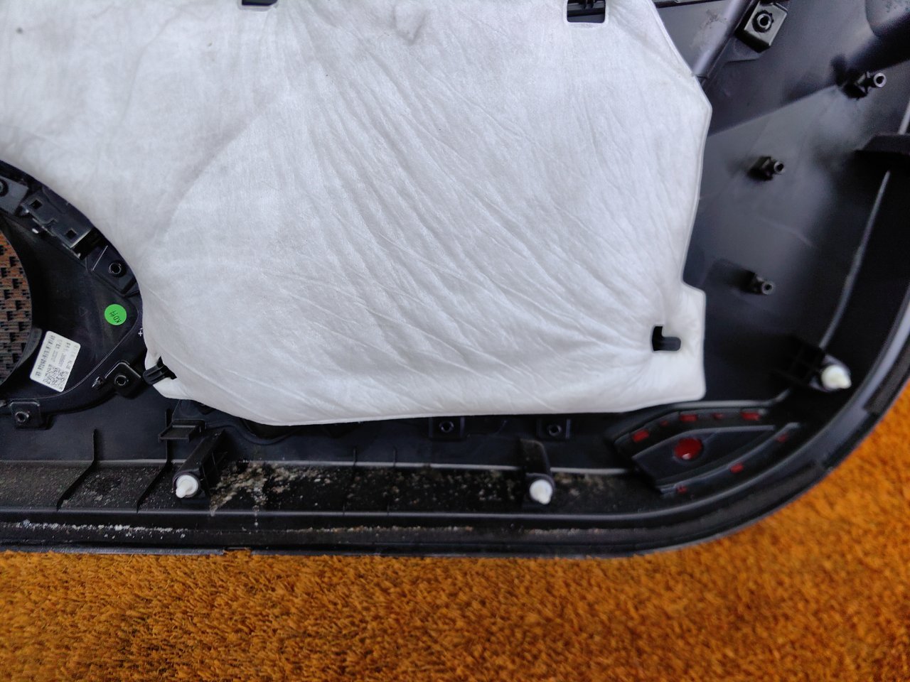 Обшивка двери