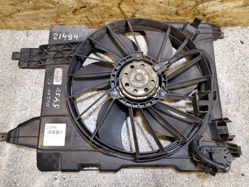 Вентилятор радиатора основного - Renault Megane 1 (1996-2003)